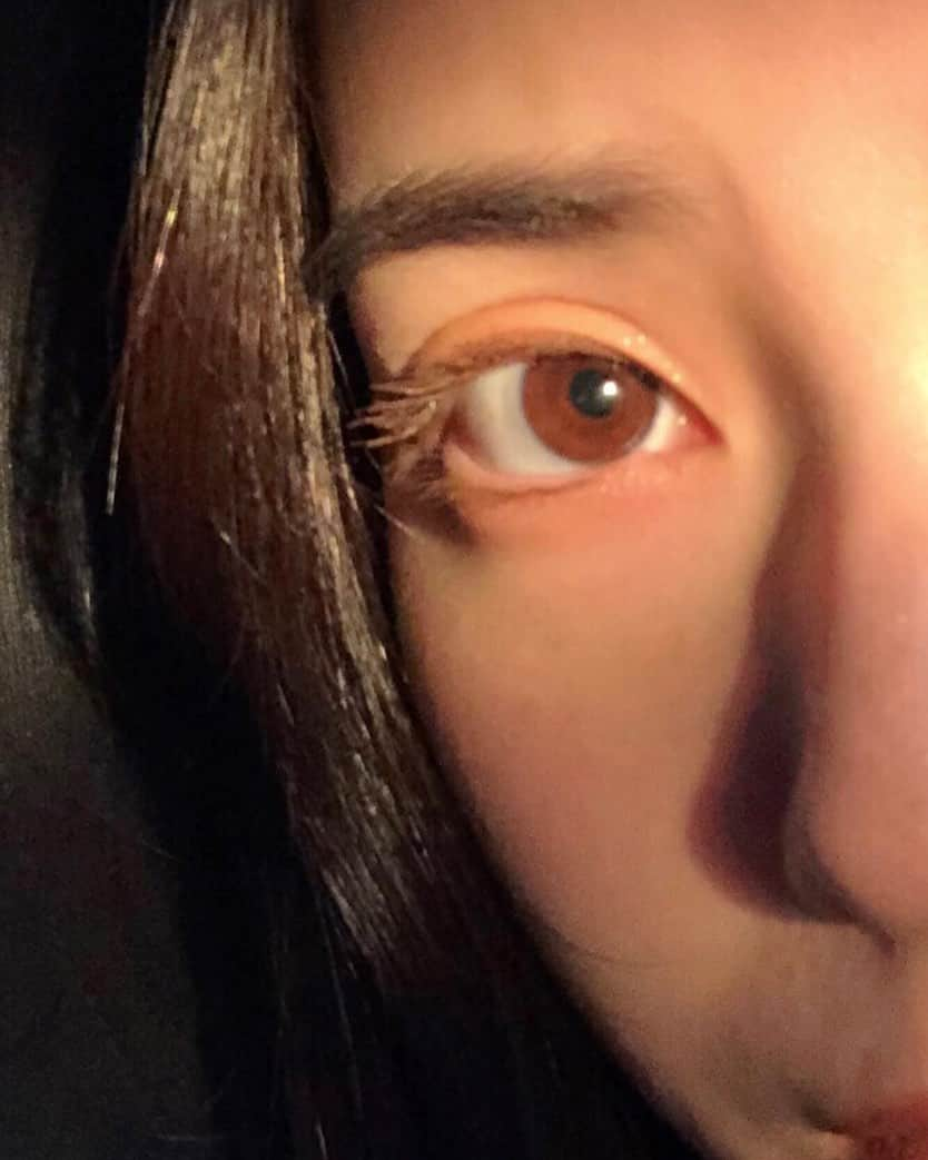 大原梓さんのインスタグラム写真 - (大原梓Instagram)「おめめ👁 コンタクトレンズ見えちゃってるんだよなぁ」1月8日 19時06分 - ohara_azusa