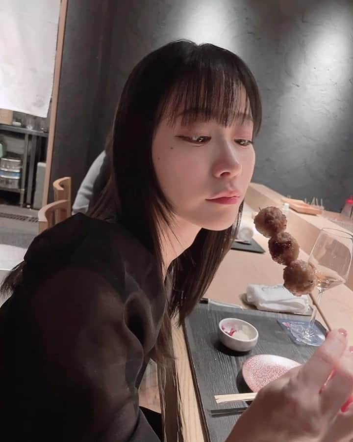 梶原ひかりのインスタグラム：「今年も食べて食べて食べま🌰」