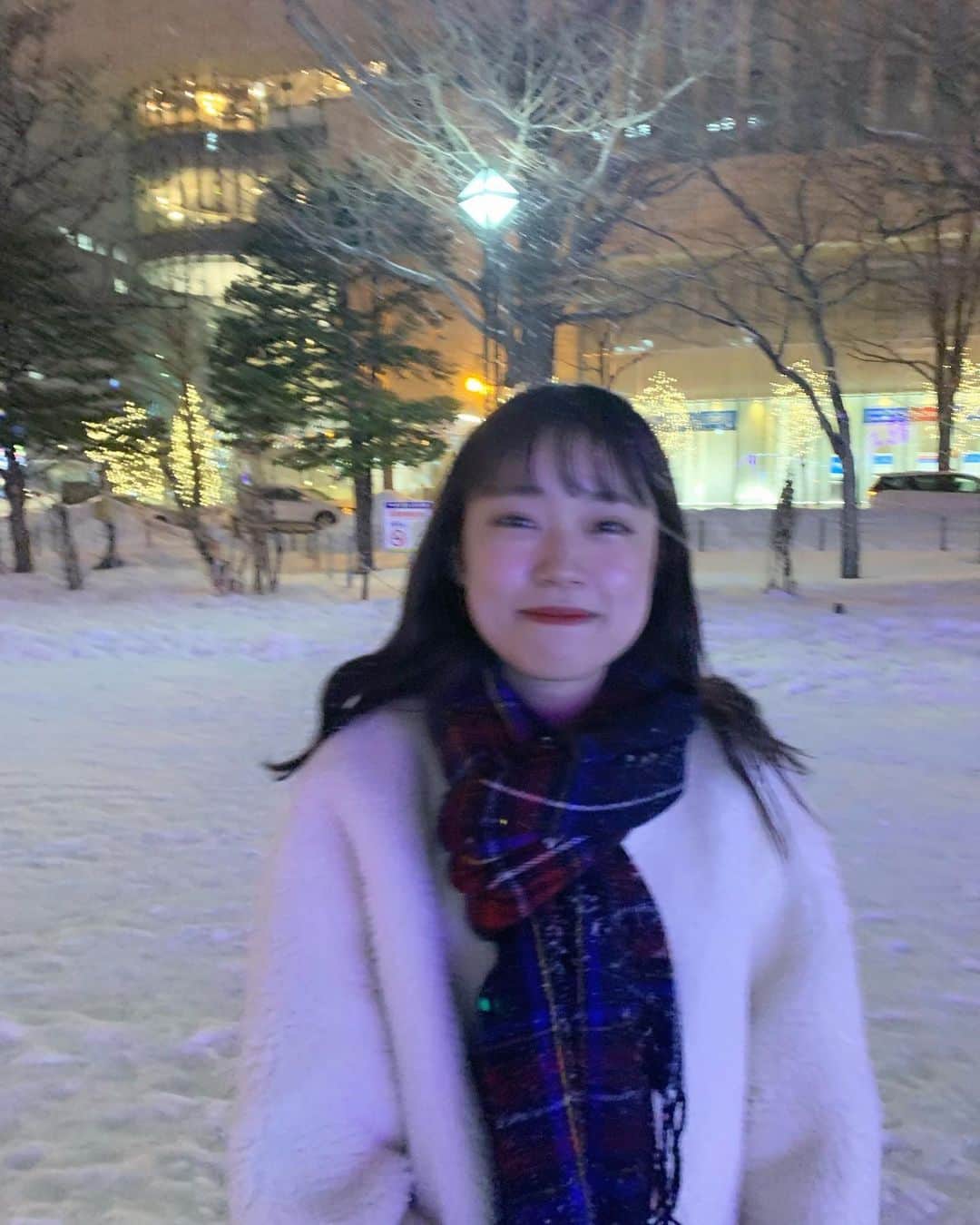 のインスタグラム：「雪はお好き❔🐻‍❄️❄️」