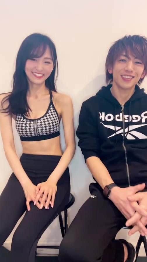 のインスタグラム：「. 鈴木トレーナー @masa.1127 とのコラボライブ！ ▶︎反り腰、巻き肩改善 ▶︎食べて太る数値について ▶︎乳製品とダイエット ▶︎YouTube など…」