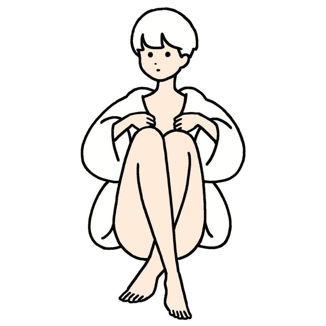 白根ゆたんぽのインスタグラム：「ちょいぬぎのこ #doterachang」