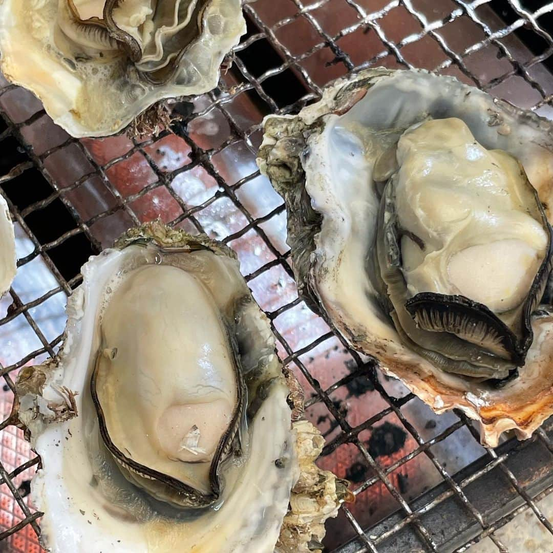 小野澤玲奈のインスタグラム：「冬の幸せグルメ旅@浜松・湖西・磐田  きょう食べたもの 🥢浜名湖の牡蠣@湖西 海湖館 海湖館の牡蠣小屋で「ぷり丸」🦪 身がぷりっと膨れ上がって焼いても縮まない！ 旨みたっっぷり✨✨ (たまたま小さかった分は少しサービスしてくれました☺️) 目の前の浜名湖がとってもきれい☀️  🥄パンケーキ@浜松 ラプルマンカフェ 数年ぶりに頂きました💓 口に入れるとスフレのように溶けてしまう〜卵の余韻が幸せ🍓 シロップかけ忘れたが、それでもよし！笑  🍜ラーメン@磐田 ヤマシロ  大好きすぎるラーメン屋さん！！！ 無化調のスープが体に沁みる〜 ほんのり甘いチャーシューが最高🥺毎日食べたい 塩と黒辛醤油を頂きました！ 黒辛はスパイシーで温泉に入ったように温まった♨️  どこも並んだので 丸一日かけて食べるためだけに生きてました笑笑  #グルメ旅 #おすすめコース #浜松 #湖西 #磐田  #浜名湖 #牡蠣 #牡蠣小屋 #ぷり丸 #浜名湖牡蠣小屋 #海湖館  #ラプルマンカフェ #浜松カフェ #パンケーキ #スフレパンケーキ  #ヤマシロ #磐田ラーメン #ラーメン大好き #無化調ラーメン #国宝級ラーメン  #ごちそうさまでした😋  #静岡グルメ #静岡グルメ旅 #美食美人」