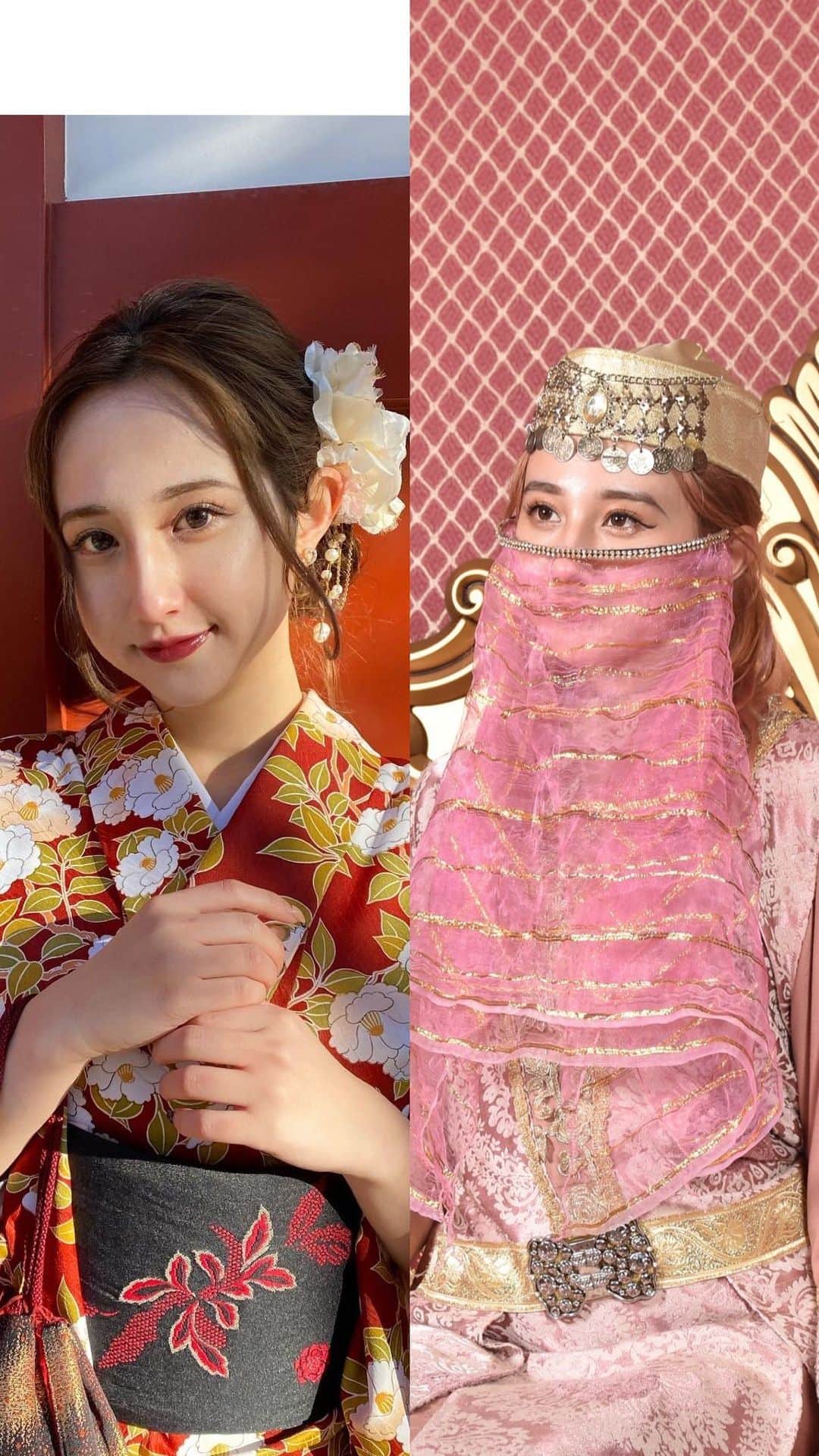 のインスタグラム：「無事成人を迎える事ができました。パパとママの子にうまれて、誇りです。20年間沢山ありがとう♥️  Coming of Age day!!  #ハーフ　#成人式　#着物　#明日好き　#今日好き　#ootd #fypシ #azerbaijan #japan #mix」