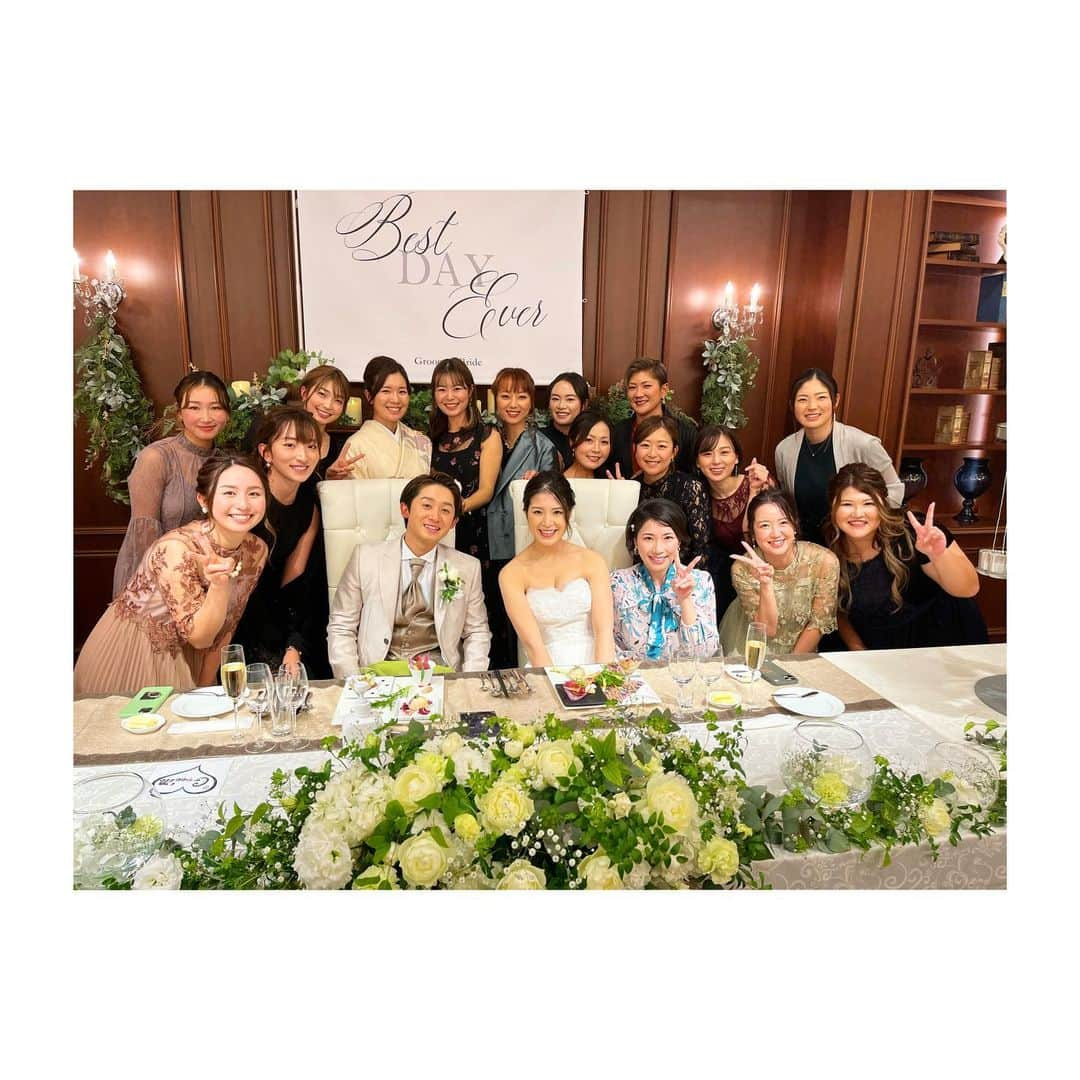 脇元華のインスタグラム：「Happy wedding❤︎  伊藤有志さん♡大西葵さん  ご結婚おめでとうございます！！  もう幸せな気持ちでいっぱいです☺️ お二人とも末永くお幸せに💓  #伊藤有志　さん #大西葵　さん  素敵な結婚式でした💒幸せいっぱい胸いっぱい❤️」