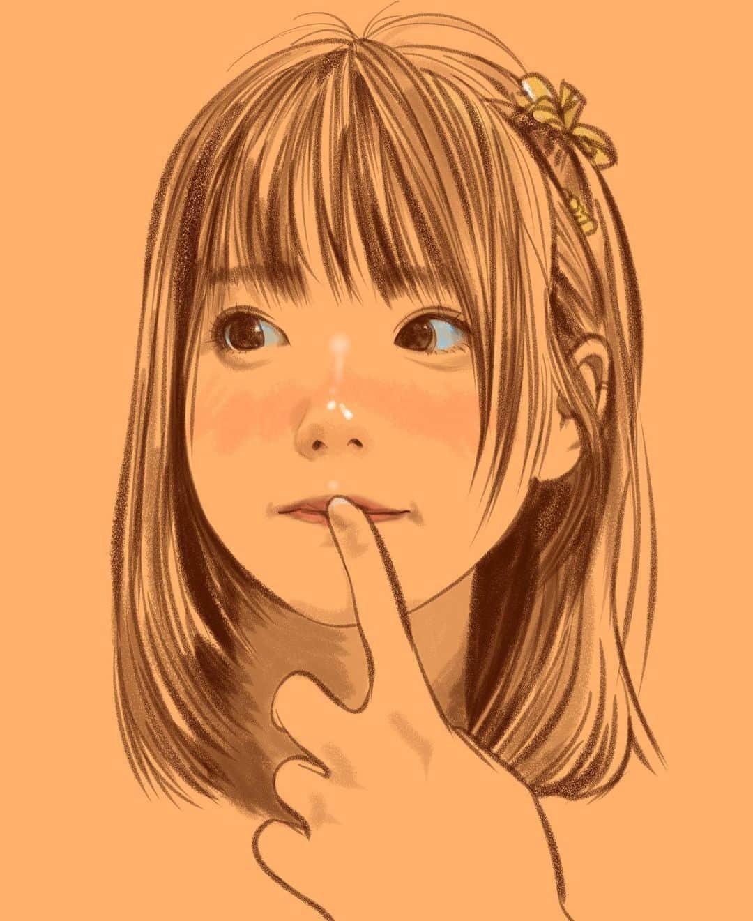 てらりんさんのインスタグラム写真 - (てらりんInstagram)「『奥ゆいさん(@yui_oku )』  #イラスト #イラストレーション #2i2 #奥ゆい #illustration #portrait #art #drawing #popidol #yuioku」1月11日 3時07分 - terarin08