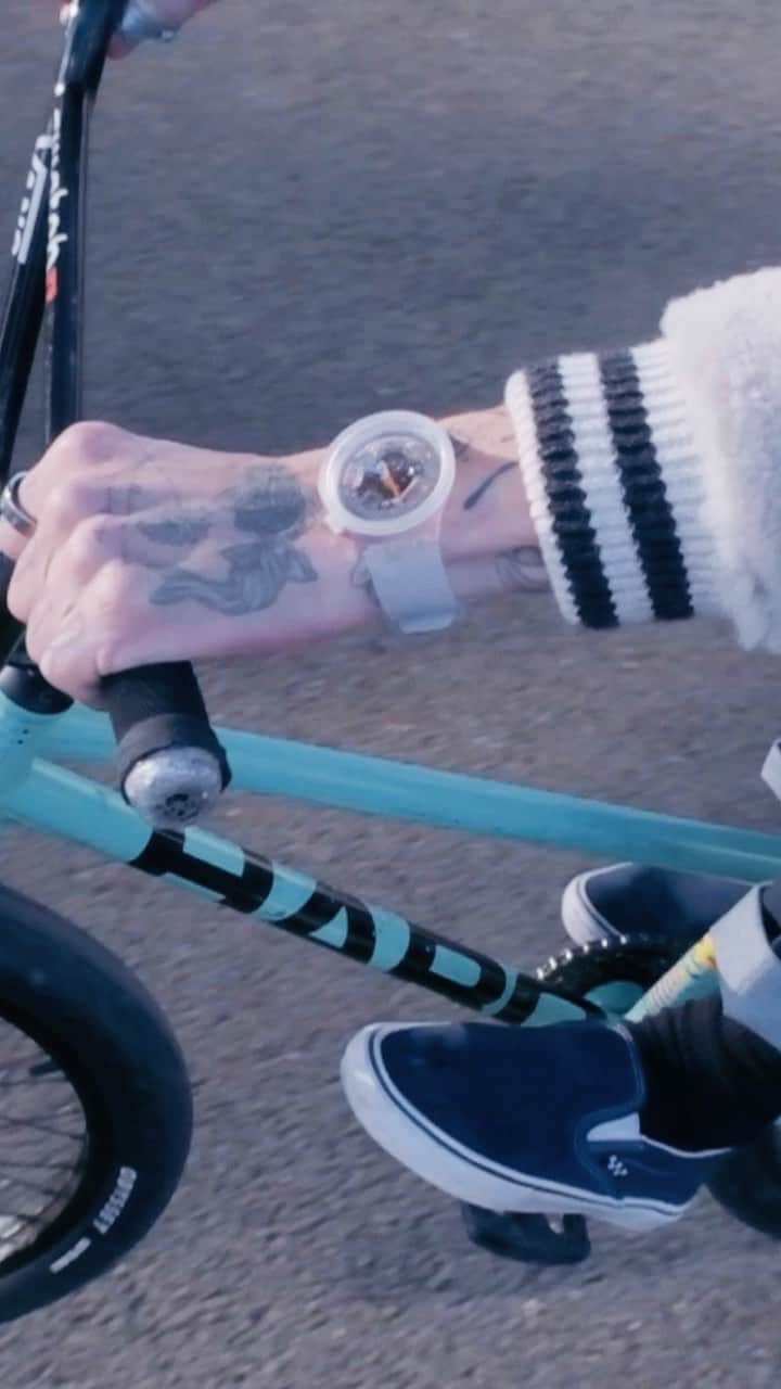 Swatchのインスタグラム：「Join @matthiasdandois as he navigates urban chaos on his journey to Clear. #SwatchGoClear」