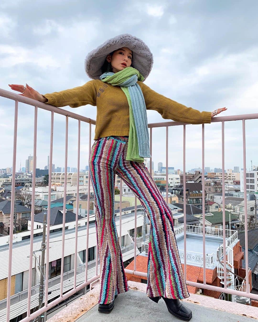 入夏さんのインスタグラム写真 - (入夏Instagram)「Colorful🌈 #irukastyle #colorful」1月12日 12 ...