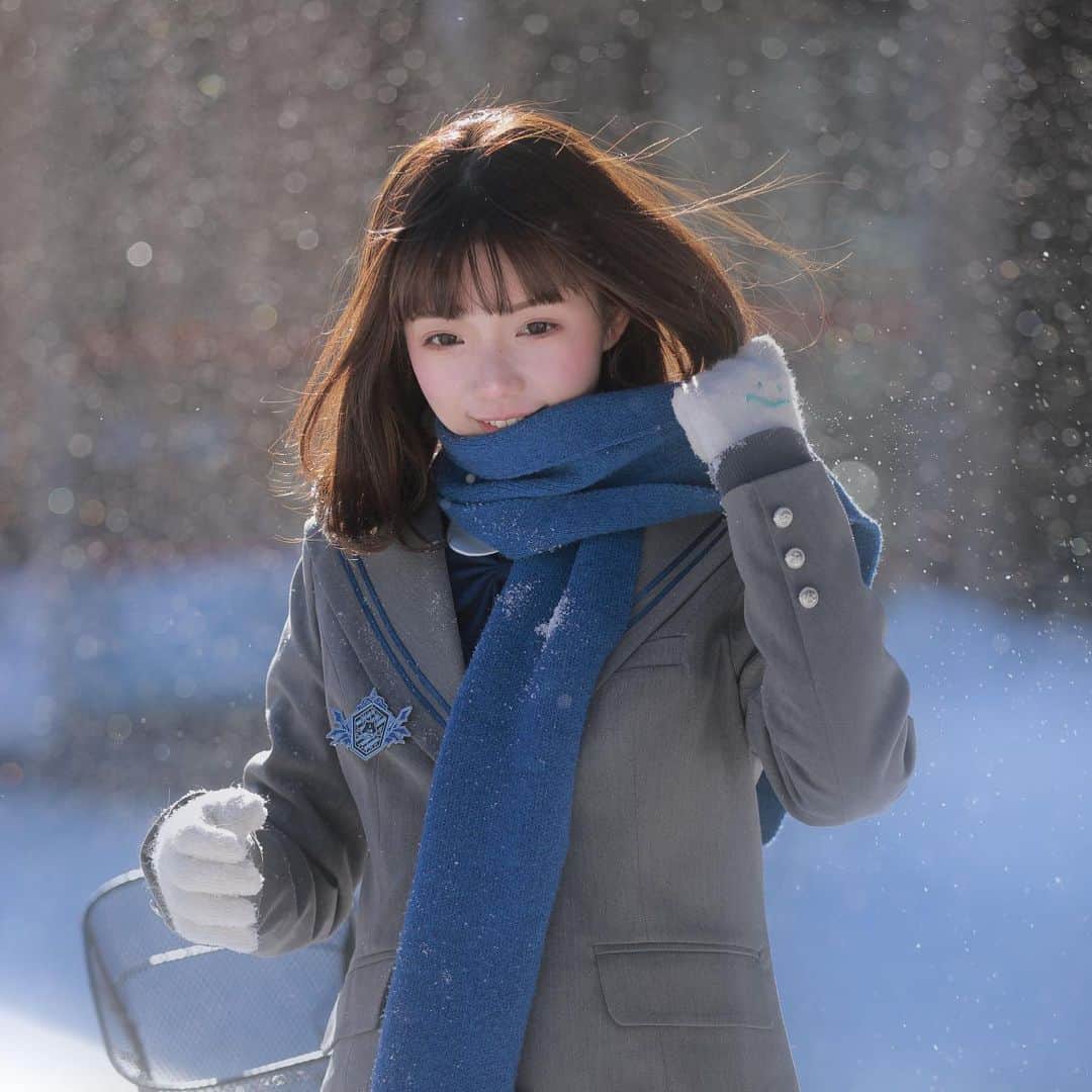 茶叶小果のインスタグラム：「XUE HUA PIAO PIAO ❄️」