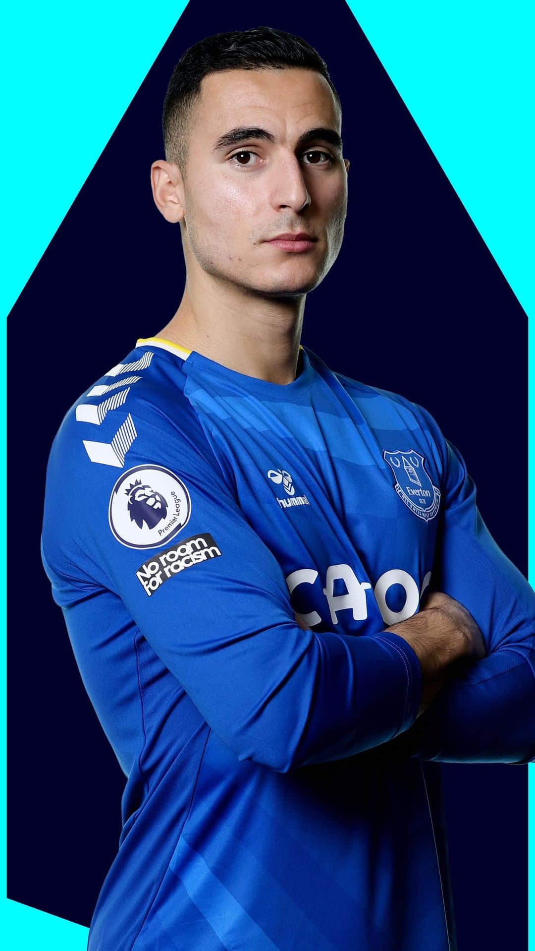 アンワル・エル・ガジのインスタグラム：「Welcome to Everton, Anwar El Ghazi! ✍️🔵」