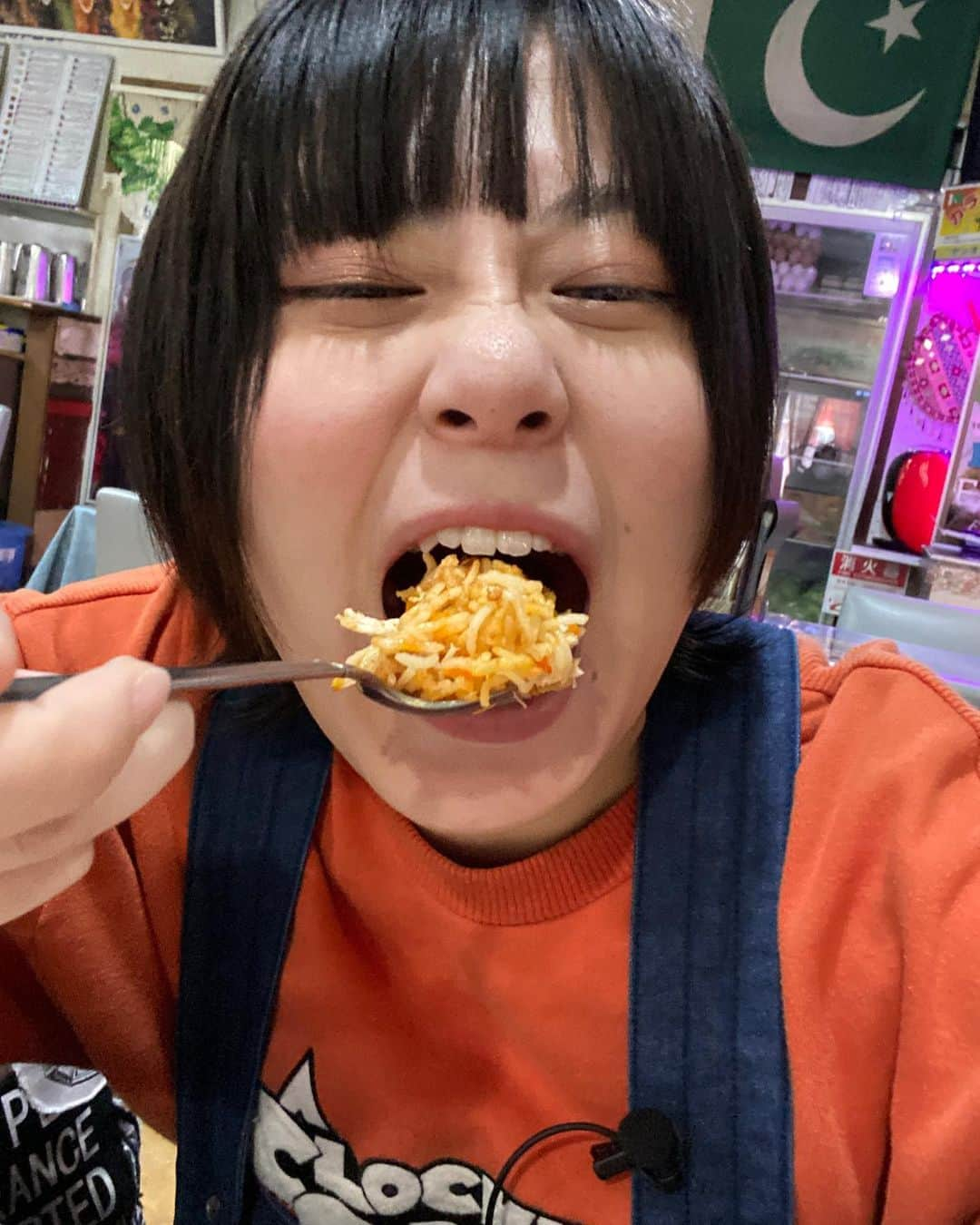 RaMuのインスタグラム：「初めてパキスタン料理食べた！！！ ビリヤニめちゃくちゃ美味しい、、、！ なにこれ、、、初めて食べた！！！ んで辛い！！！！！！   #いいねください #八潮 #ビリヤニ  #カラチの空   #パキスタン  #パキスタン料理  #ヤシオスタン  #ヤシオスタングルメ #埼玉の逆襲  #埼玉1万いいね旅」