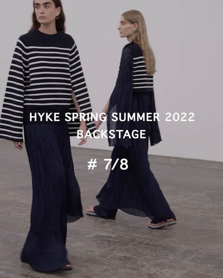 HYKEのインスタグラム：「HYKE SS 2022 #hyke」