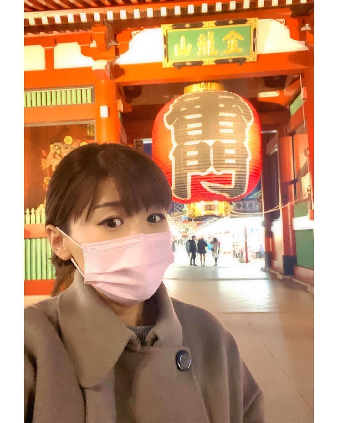 沙羅さんのインスタグラム写真 - (沙羅Instagram)「浅草好きだなぁ🏮🏮🏮 #休日」1月14日 21時31分 - sarapika128