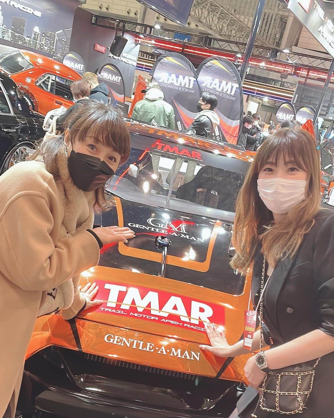 渡辺美奈代さんのインスタグラム写真 - (渡辺美奈代Instagram)「東京オートサロン  凄い車がいっぱい！  #東京オートサロン #TMAR #オレンジ🧡 #楽しかったー‼️」1月15日 17時00分 - watanabe_minayo