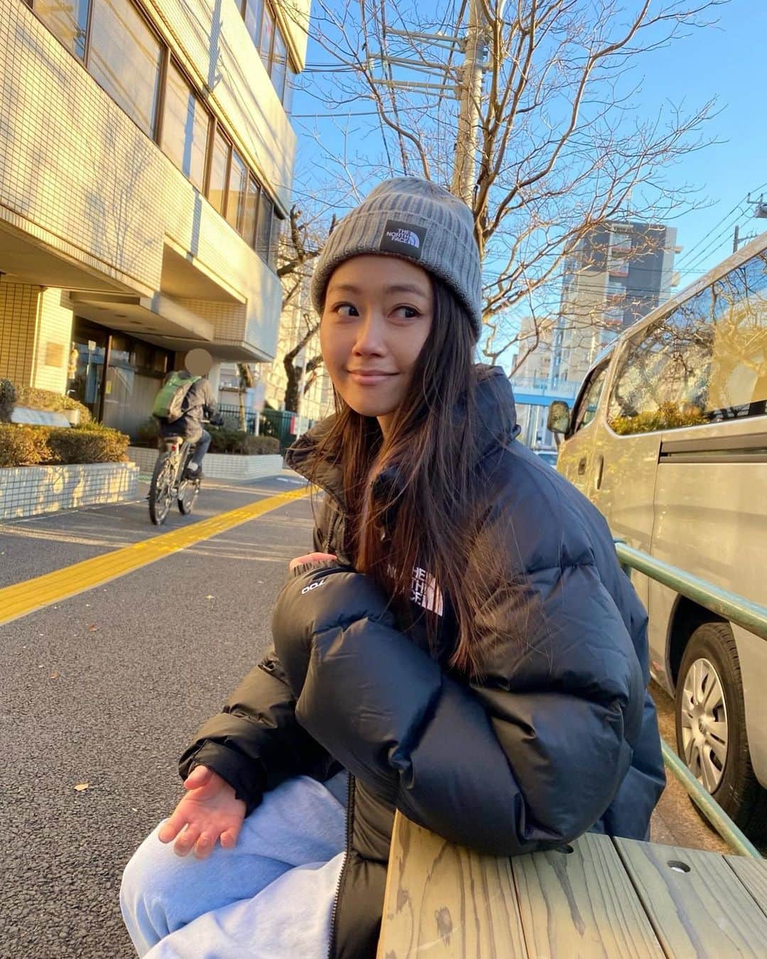 柿崎裕美のインスタグラム：「今週もお疲れ様でした🚎⚫️🙂🚴‍♀️」