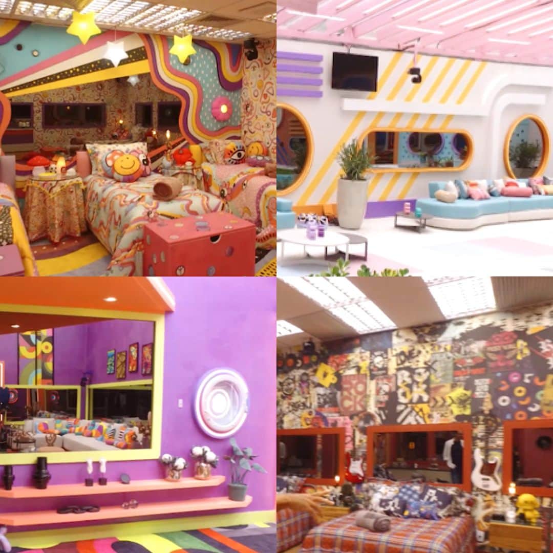 Gabriela Salesのインスタグラム：「Urrulll! Mais um Spoiler da casa do BBB 22 pra vocês!!! Minha rent, já me vejo nesse quarto grunge cantando Nirvana e chorando horrores pq a comida acabou. Às 16h tem o tour completo no canal do YouTube da @tvglobo ! Obrigada pelo convite pra mostrar esse conteúdo em primeira mão, time BBB! Feliz de ter sido lembrada mais um ano por vocês! Ano que vem é nós dentro da casa serassi? 🤑🐛 kkkk Team Rich girl! Obrigada @jbboninho @tadeuschmidt @bbb @tvglobo #bbb22 #bbbxp22」