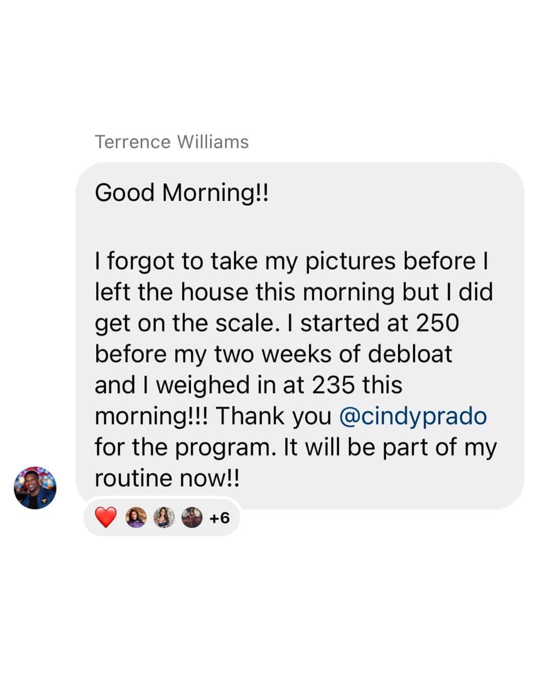 Cindy Pradoさんのインスタグラム写真 - (Cindy PradoInstagram)「This isn’t my typical post and these before & afters can really just speak for themselves.   But the past two weeks have just been so rewarding. This Debloat Program I’ve created is my holy grail and works for me every. single. time. But for me to see how well it’s worked for people of all shapes and sizes, for both men and women, and from all over the world… is just the greatest feeling. The messages I’ve received everyday for the past couple of weeks have put a smile on my face from morning to night. There’s nothing better than helping others feel good.   The program actually works. It’s only 7 days. If you suffer from bloating like so many of us do, or you just need a little push and kickstart into a weight loss or fitness journey, you should definitely check it out.   On the program you get a detailed daily schedule, nutritional plan with healthy and delicious smoothie and dinner recipes, along with at home workouts led by myself. If you give it a try I’d love to hear from you and how it goes!!! Love my @pradoprogram community and how hard working, motivating, and uplifting everyone is. Join us now 🥰 Link in bio ❤️」1月16日 8時25分 - cindyprado