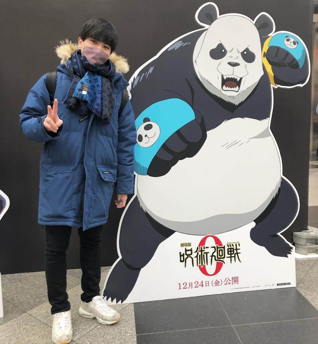 鎌田詩温さんのインスタグラム写真 - (鎌田詩温Instagram)「🐼🥊」1月16日 19時28分 - sion_ice.18