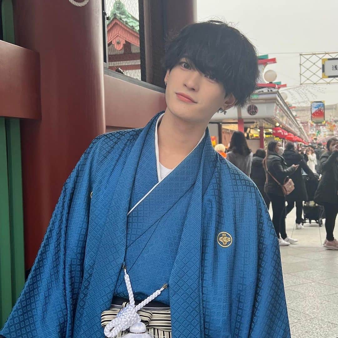 水原匡也のインスタグラム：「浅草デートいこや？💙 コメントたくさん待ってり！#fyp#浅草」