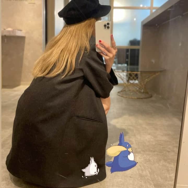 中西結梨花のインスタグラム：「もぞもぞ」