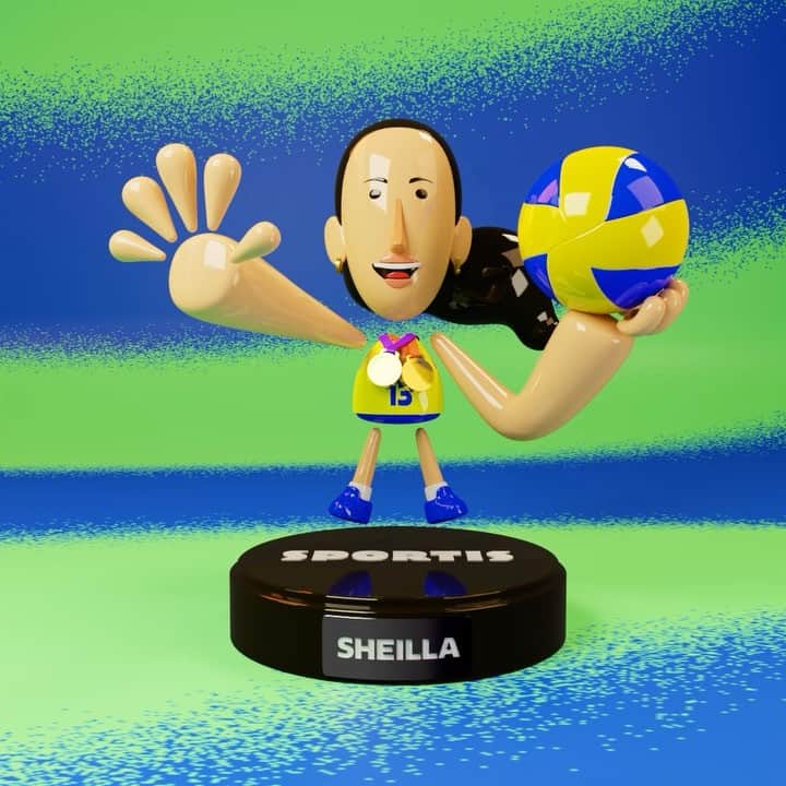 シェイラ・カストロのインスタグラム：「Nessa terça, dia 18 de janeiro às 19h, @sheillacastro e @sheldakbbede vão mostrar o próximo lançamento da Sportis ! Não perca porque tem surpresa chegando! #volei #voleifeminino #voleibrasil #timebrasil」