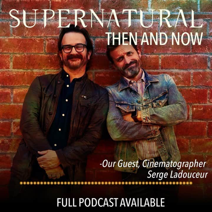 リチャード・スペイト Jrのインスタグラム：「In #supernatural, a car is more than just a car. Listen to our new rewatch podcast “Supernatural Then And Now” to find out why - available wherever you get your podcasts. @robenedict @jaredpadalecki @jensenackles @storymillmedia」