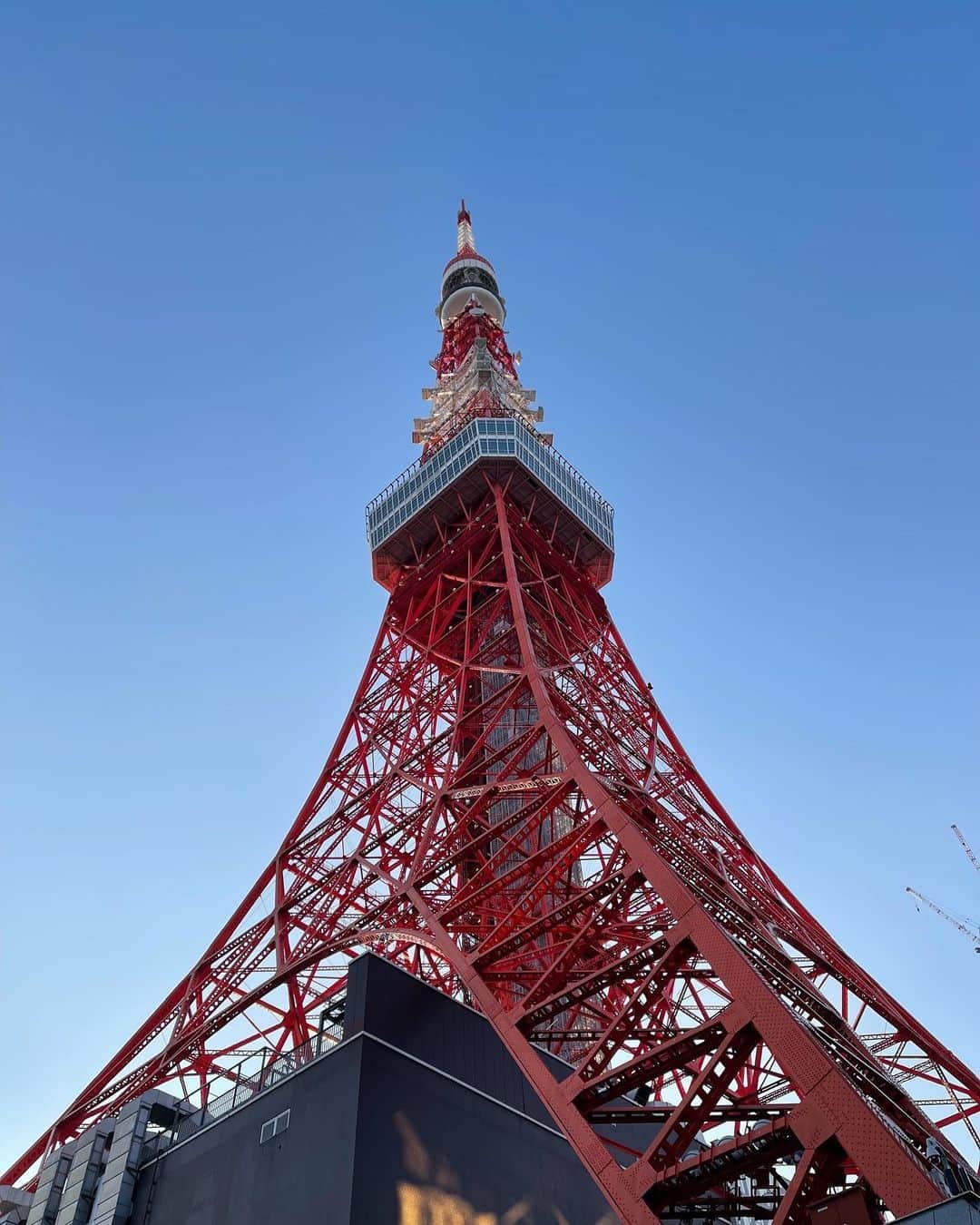 伊藤蘭さんのインスタグラム写真 - (伊藤蘭Instagram)「📱 今日の夕方の東京タワーは こんな感じ🗼 明日も元気にいきましょー❤️ ⁡ #伊藤蘭 #東京タワー #おやすみなさい #まだ寝ないけど😆」2月11日 17時42分 - ranito_official