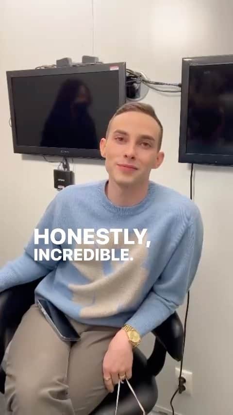 アダム・リッポンのインスタグラム：「Just be honest.」