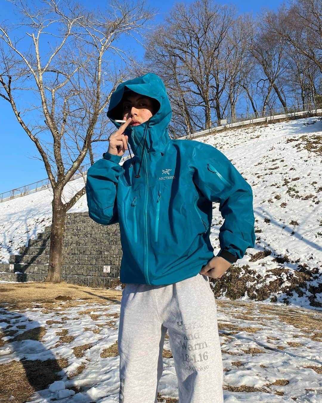 空音のインスタグラム：「❄️🤍」
