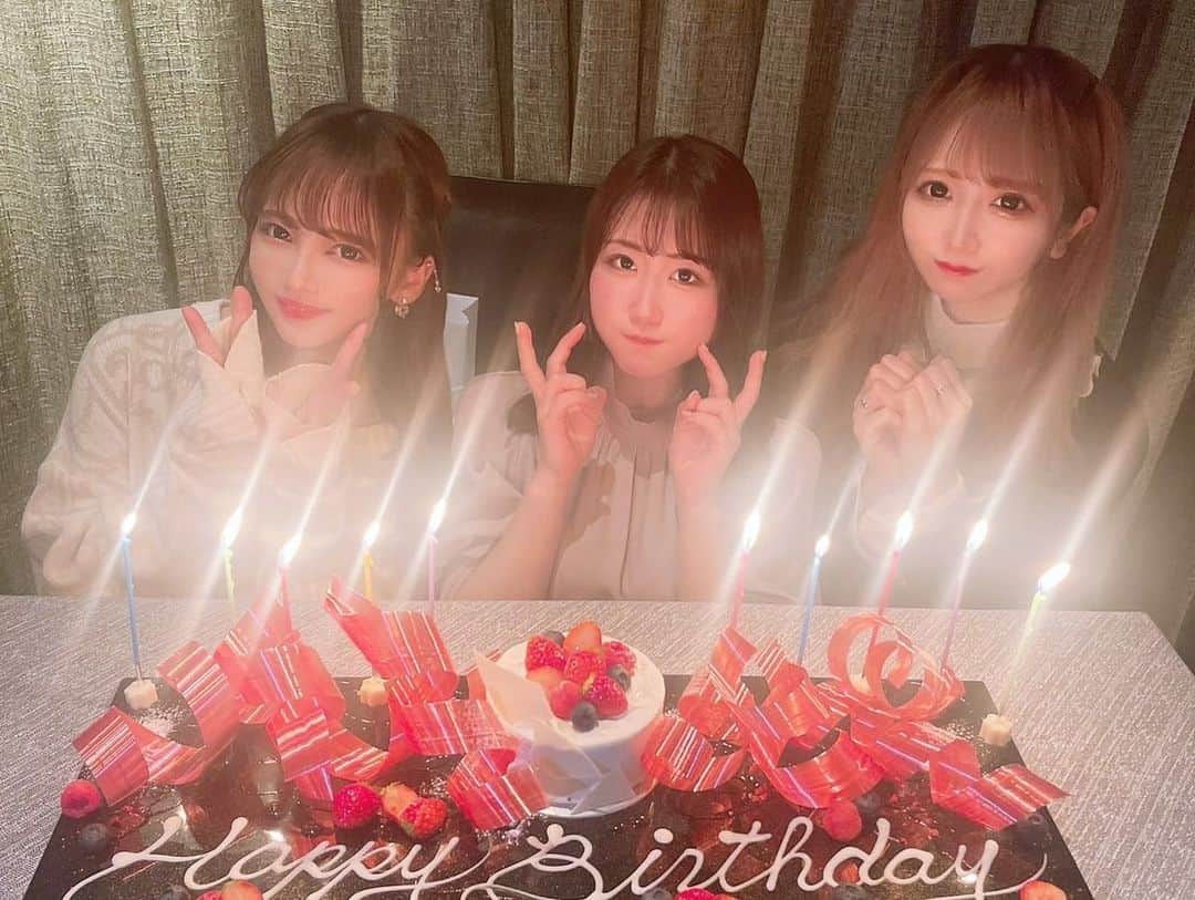 かなちゃさんのインスタグラム写真 - (かなちゃInstagram)「きびだんこハピバ🎂会‪(*ˊᵕˋ* )💓✨ inイルブリオ   #イルブリオ #イルブリオケーキ  #誕生日プレート  #誕生日プレートサプライズ  #誕生日サプライズ  #誕生日女子会  #アイドル生誕祭ケーキ」2月13日 0時12分 - muunmu