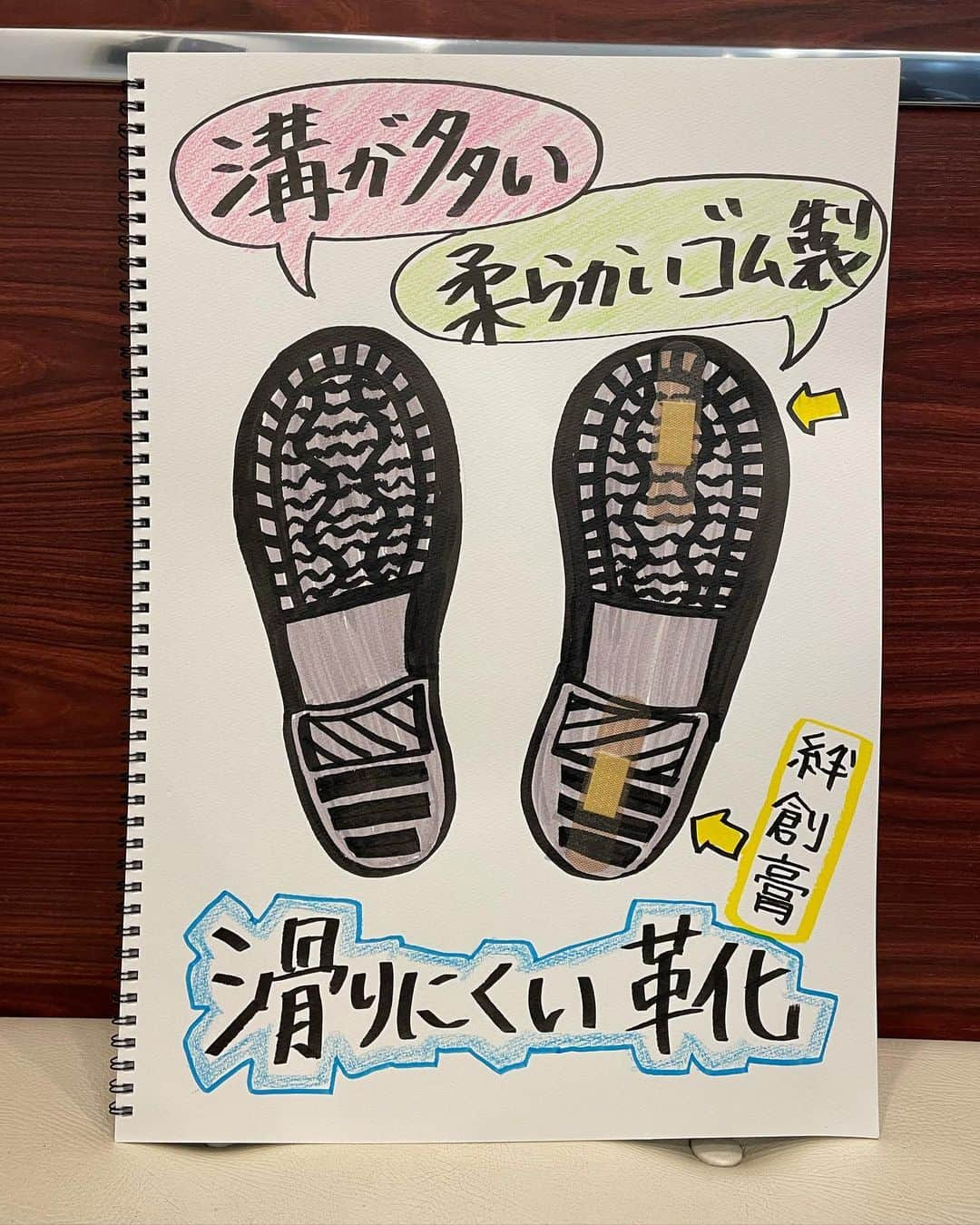 新井恵理那さんのインスタグラム写真 - (新井恵理那Instagram)「靴底に絆創膏を貼ると滑りにくくなるって、知ってましたか？^ ^ #新情報7daysニュースキャスター #新井恵理那 #centforce」2月13日 0時22分 - elina_arai