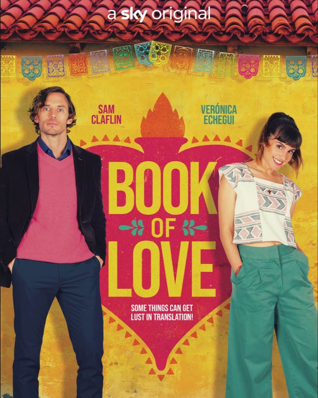 サム・クラフリンのインスタグラム：「Catch my new film #BookOfLove out today in the UK, Germany and Italy on @skytv (and @primevideo in the US) ✌🏻❤️🥳」