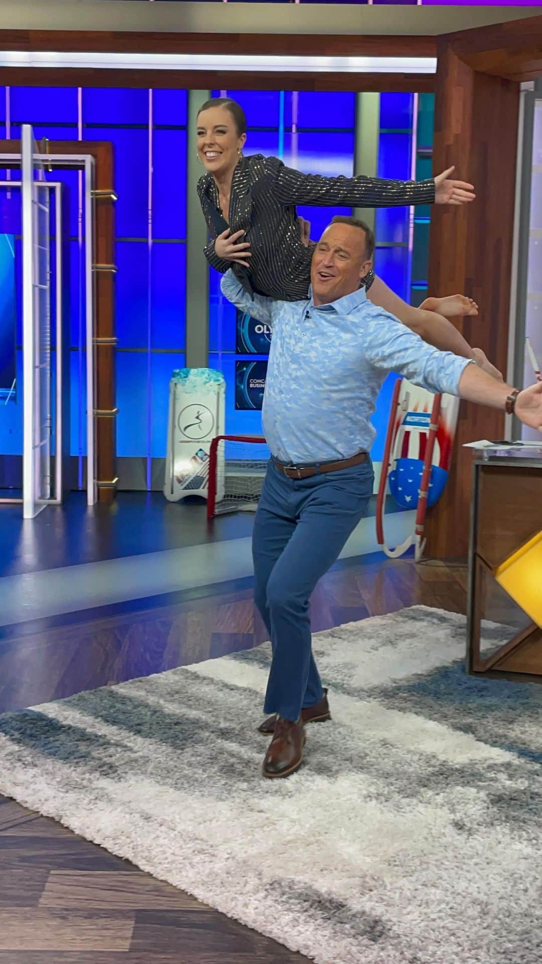 アシュリー・ワグナーのインスタグラム：「You are the wind beneath my wings @mattiseman #olympicice #winterolympics」