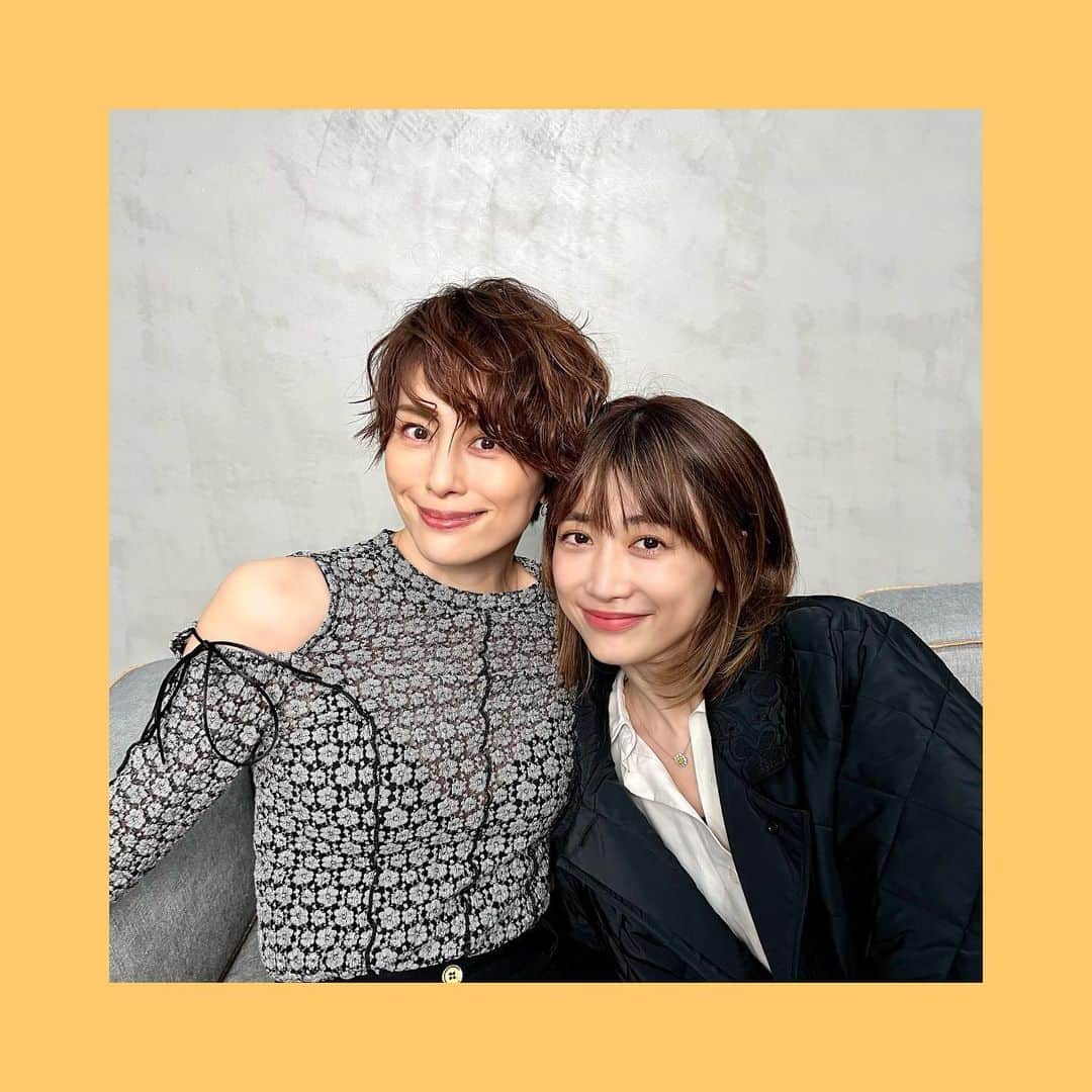 米倉涼子のインスタグラム：「今日は インスタライブの初挑戦でしたっ！ めちゃくちゃ緊張した中で、また頼りになる妹よ！ヨン❤️ 沢山助けてくれてありがとう😭 沢山のよねさんちの皆んなに来てもらえて私は幸せ者です。 いつも支えて下さる皆様っ 改めて感謝です❤️❤️ 私はグッタリ🤣 おやすみなさい🌙  @youn1029  @fendi  @coel.official  @nomuramasashi_stylist  @okuhara_seiichi  #初挑戦  #感謝 #おつかれさまでした」