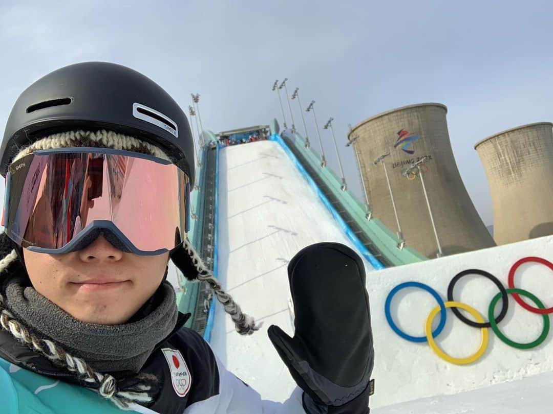 国武大晃のインスタグラム：「明日予選です。 最後の種目ビックエアー楽しんできます🍃 応援よろしくお願いします🤲 @gorin #olympics #snow #snowboarding #スノーボード #日本 #japan」