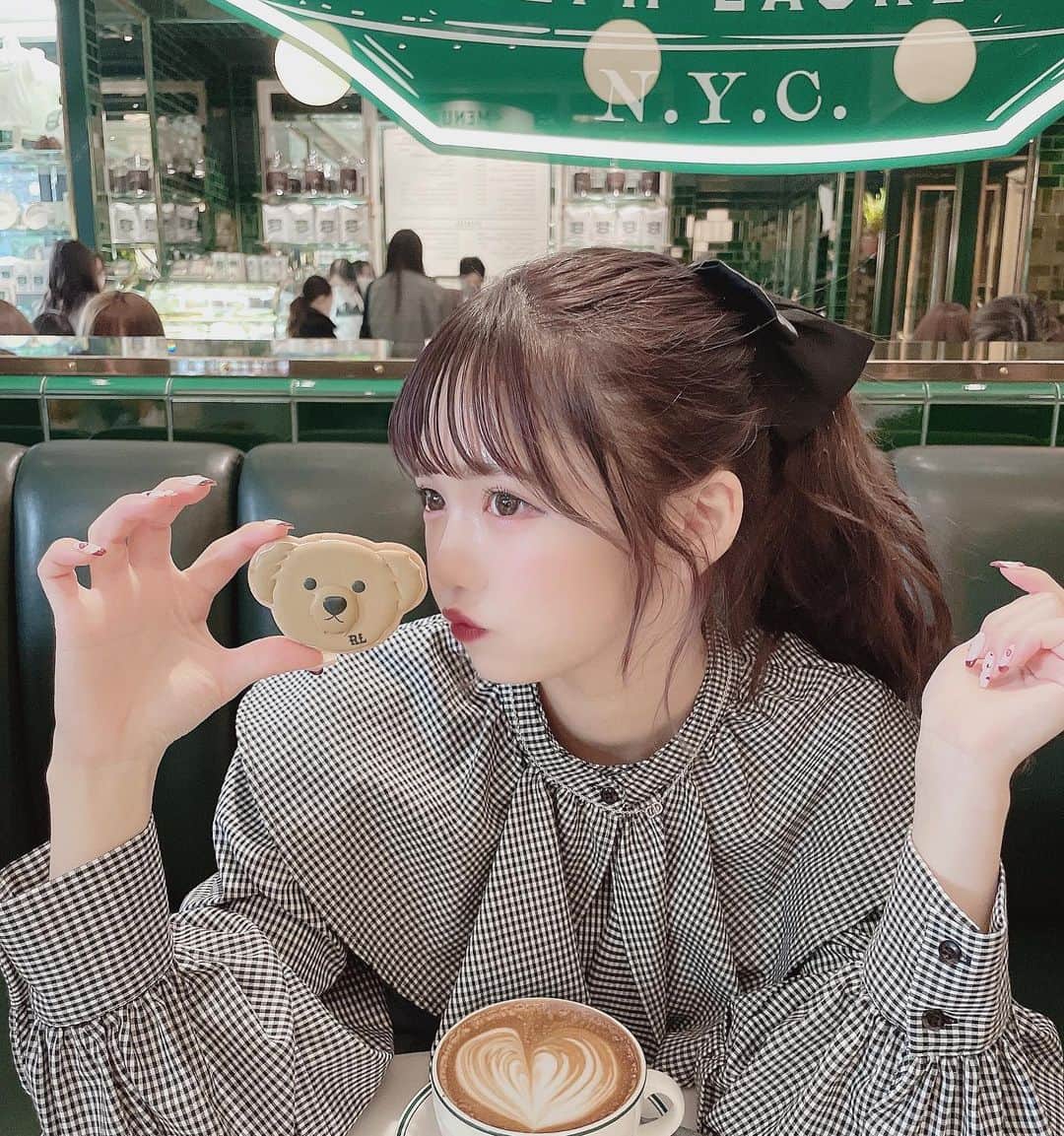 津代美月さんのインスタグラム写真 - (津代美月Instagram)「. 今日は寒くて寂しいね ー  #ラルフローレンカフェ #ralphscoffee」2月13日 22時07分 - __tsushiromizuki