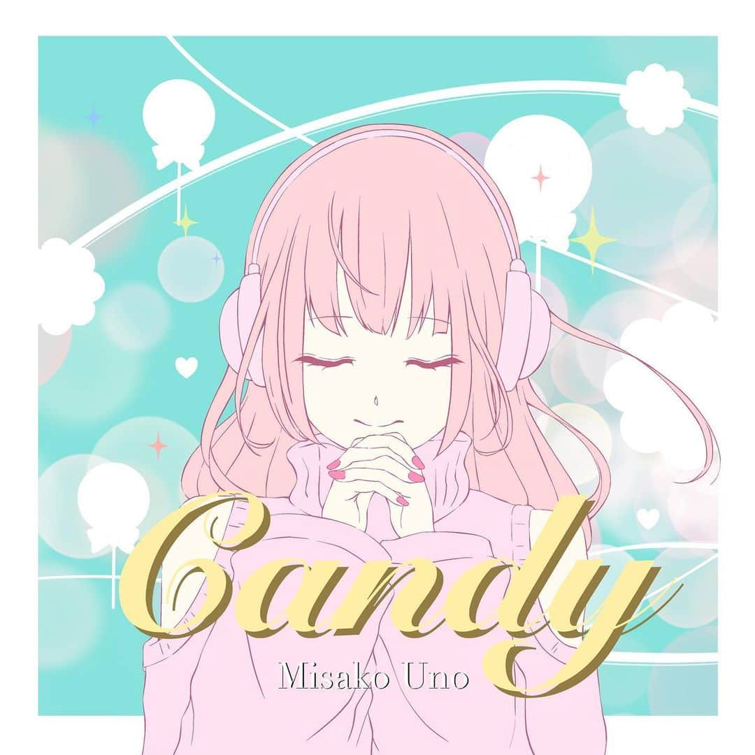 宇野実彩子さんのインスタグラム写真 - (宇野実彩子Instagram)「. ハッピーバレンタイン💖 そんな本日、新曲「Candy」の配信がスタートしました🍭✨  大好きな人と一緒にいるとドキドキする、そんなトキメク気持ちを歌った、チョコみたいに甘くて可愛い恋のうた🎧♥️  バレンタインにもぴったりだから聴いてね😇  キュートな女の子が登場するアニメーションのMVもぜひ見てね🌟  スワイプしてちょい見せ👀💕  #バレンタイン #Candy #AllAppreciAte」2月14日 0時05分 - misako_uno_aaa