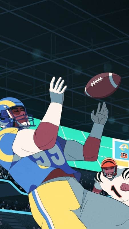 MR PORTERのインスタグラム：「Who are you rooting for in tonight's Big Game? Let us know below...(and head to the link in bio to get your game day look) 🏈 #Superbowl #SuperbowlLVI」