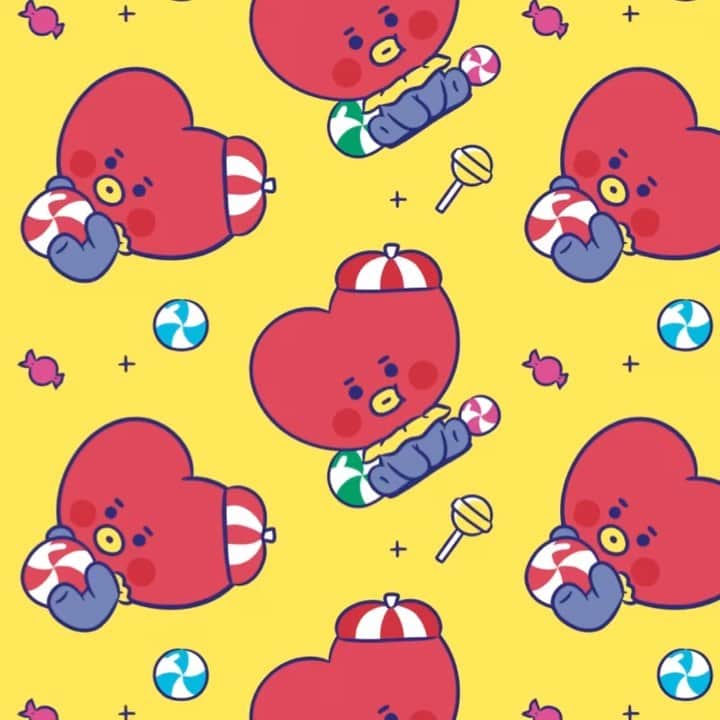 BT21 Stars of tomorrow, UNIVERSTAR!のインスタグラム