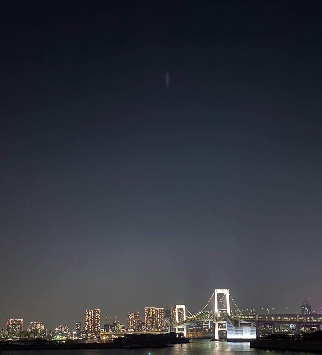 おもてちゃんのインスタグラム：「綺麗だね🌉」