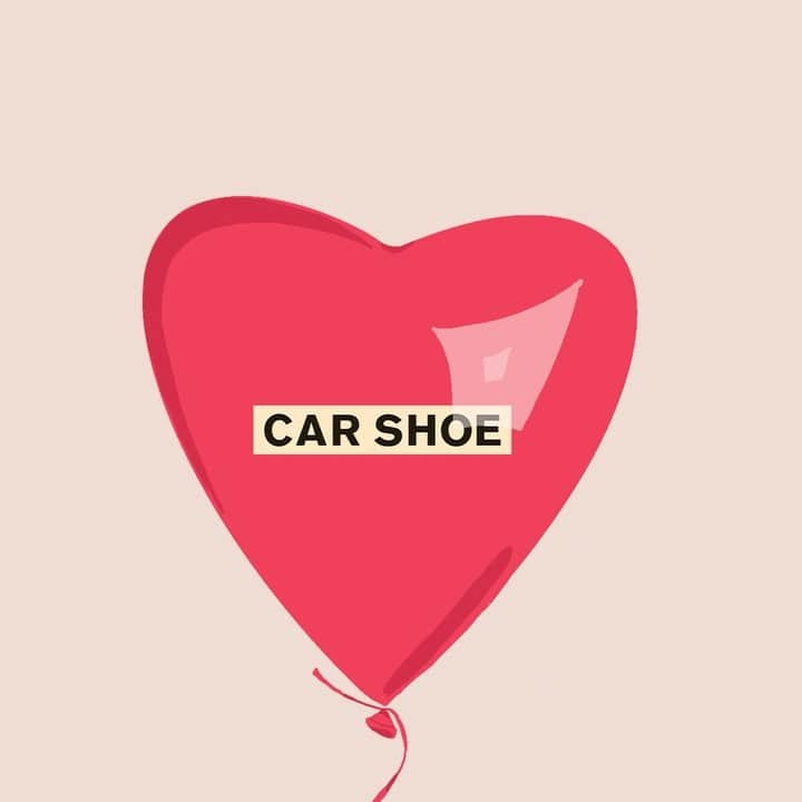 カーシューのインスタグラム：「A special day to celebrate love. Car Shoe wishes you and your loved ones happy Valentine's Day.」