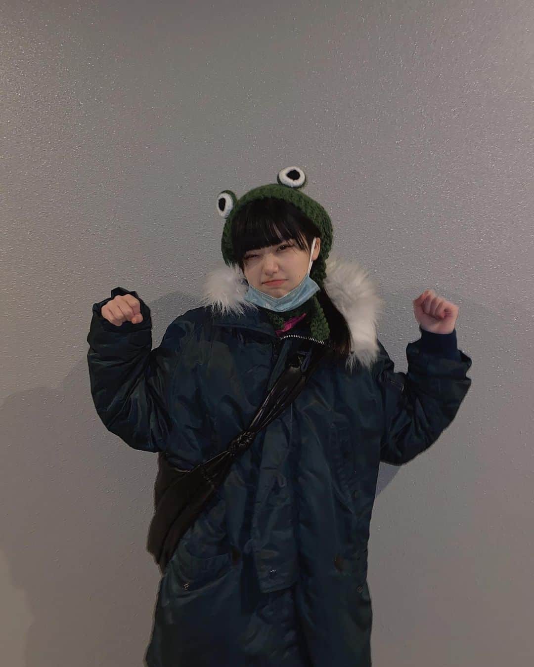 奥田彩友のインスタグラム：「🐸🐸🐸 ⁡ ⁡ ⁡ ⁡ ⁡ ⁡ ⁡ ⁡ ⁡ ⁡ ⁡ ⁡ #fashion #idol #instagood #ootd  #picoftheday #japanesegirl #japan #tokyofashion #오오티디 #패션스타그램 #옷스타그램」