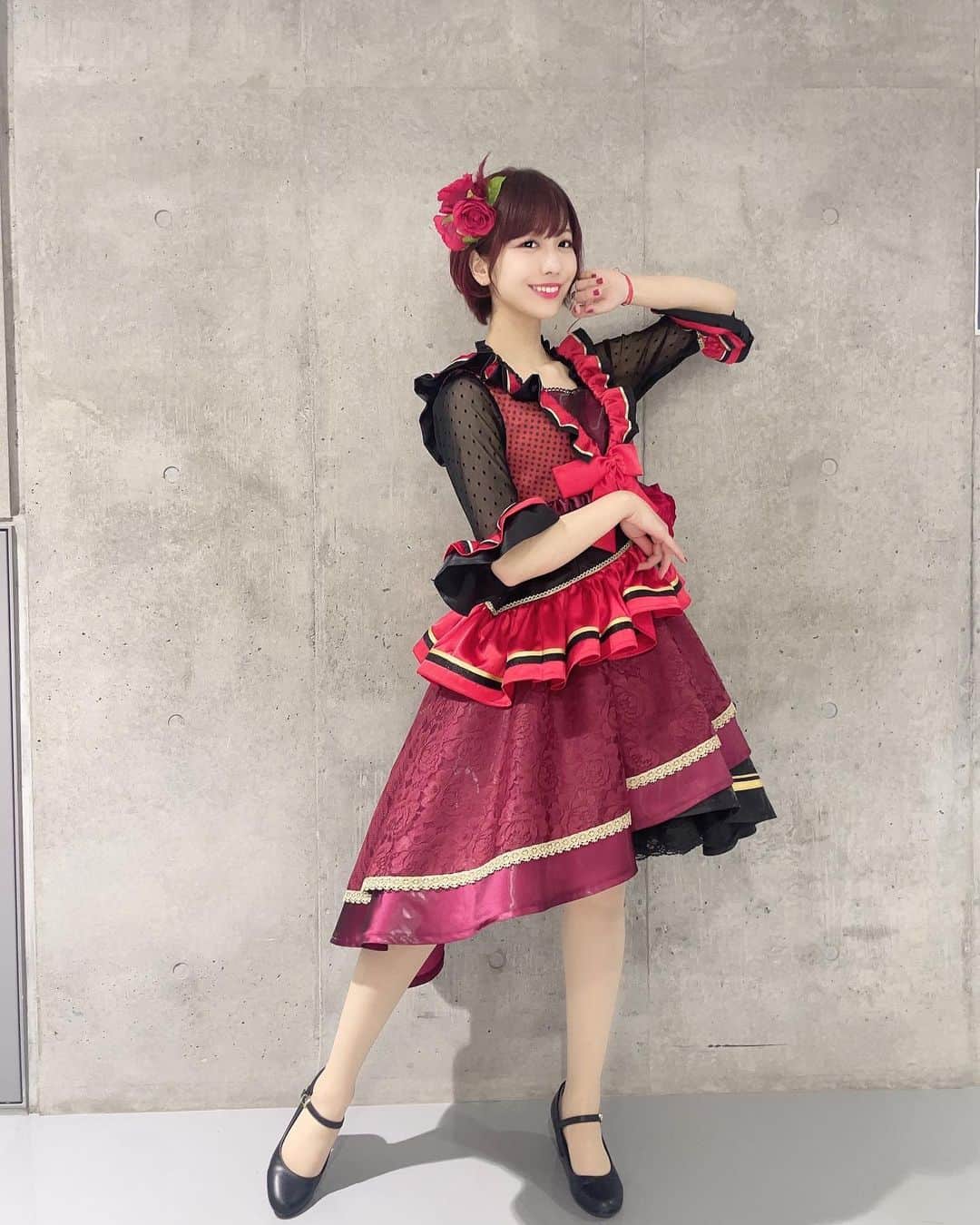 愛美のインスタグラム：「#chicAAmor 衣装全身✨ . . #imas_ml_8th_day2」