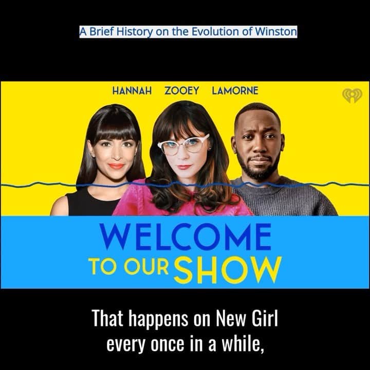 ラモーネ・モリスのインスタグラム：「Sometimes in TV characters evolve. Maybe even devolve? How would you describe Winston’s evolution?  #WelcomeToOurShow  Full episode in bio.」
