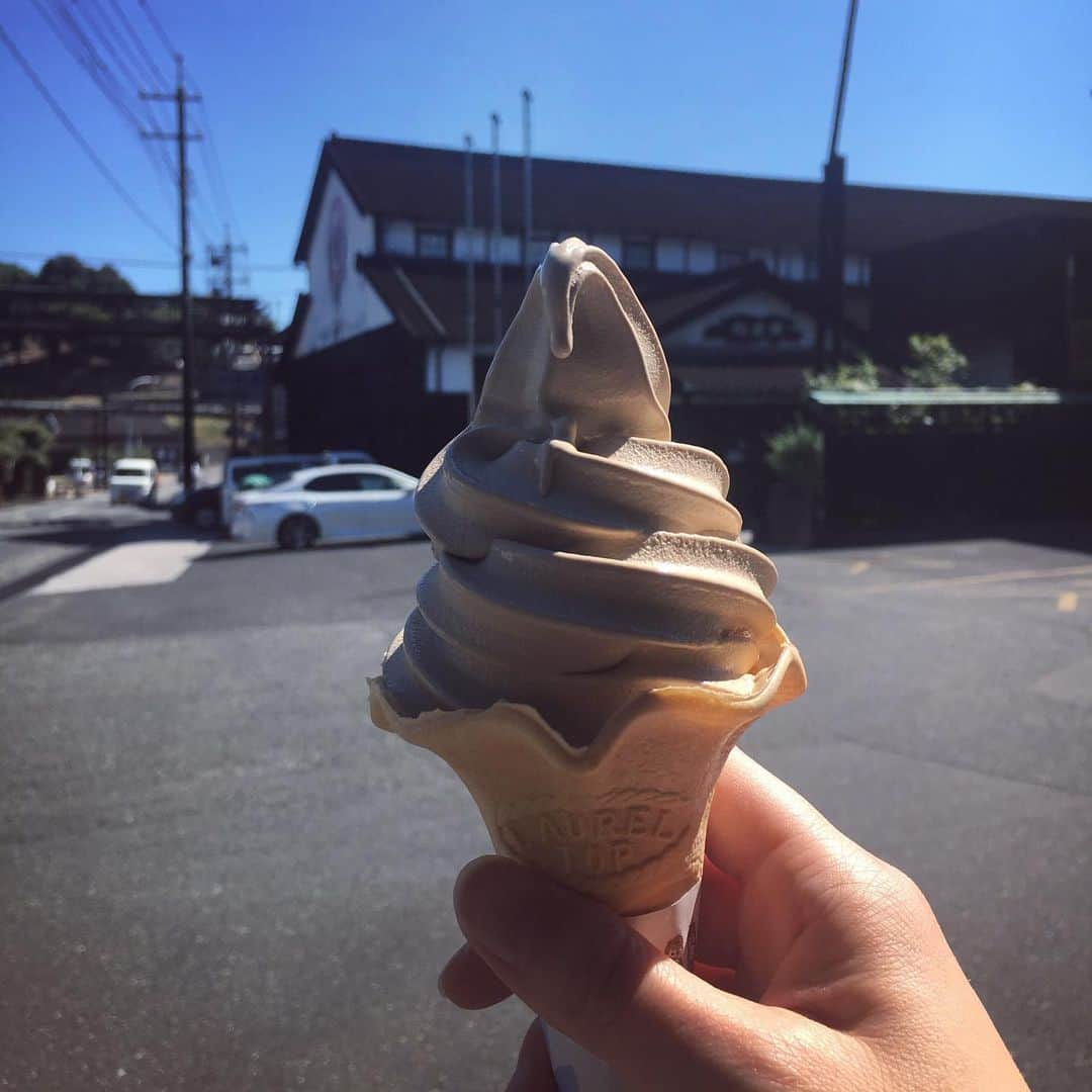 SASUKEさんのインスタグラム写真 - (SASUKEInstagram)「醤油ソフト🍦」1月22日 19時24分 - sasukeharaguchi