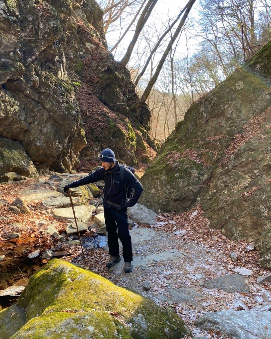 のインスタグラム：「登山家にでもなるのか？笑」