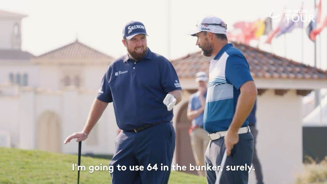 シェーン・ローリーのインスタグラム：「Lowry 🆚 Harrington The match we’ve all been waiting for… @shanelowrygolf @padraigharrington  #ADGolfChamps | #RolexSeries | #HSBCGolf」