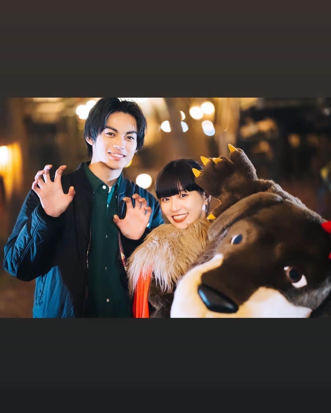 Hinaさんのインスタグラム写真 - (HinaInstagram)「ㅤㅤㅤㅤㅤㅤㅤㅤㅤㅤㅤㅤㅤ またオオカミ着れるなんて思わなかった🐺   #神尾楓珠はオオカミちゃんには騙されない  ありがとうございました🎈🎈🎈」1月23日 23時17分 - hina_faky