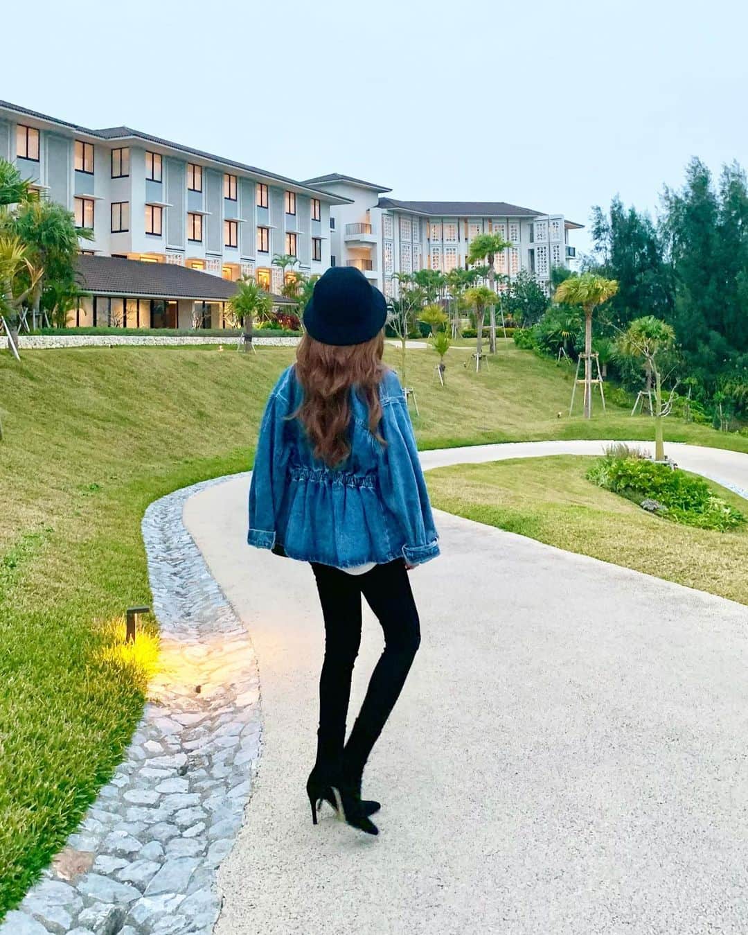 加賀美早紀のインスタグラム：「私服🤗🌸」