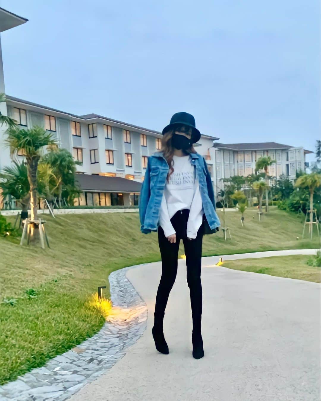 加賀美早紀さんのインスタグラム写真 - (加賀美早紀Instagram)「私服🤗🌸」1月23日 16時44分 - kagami_saki