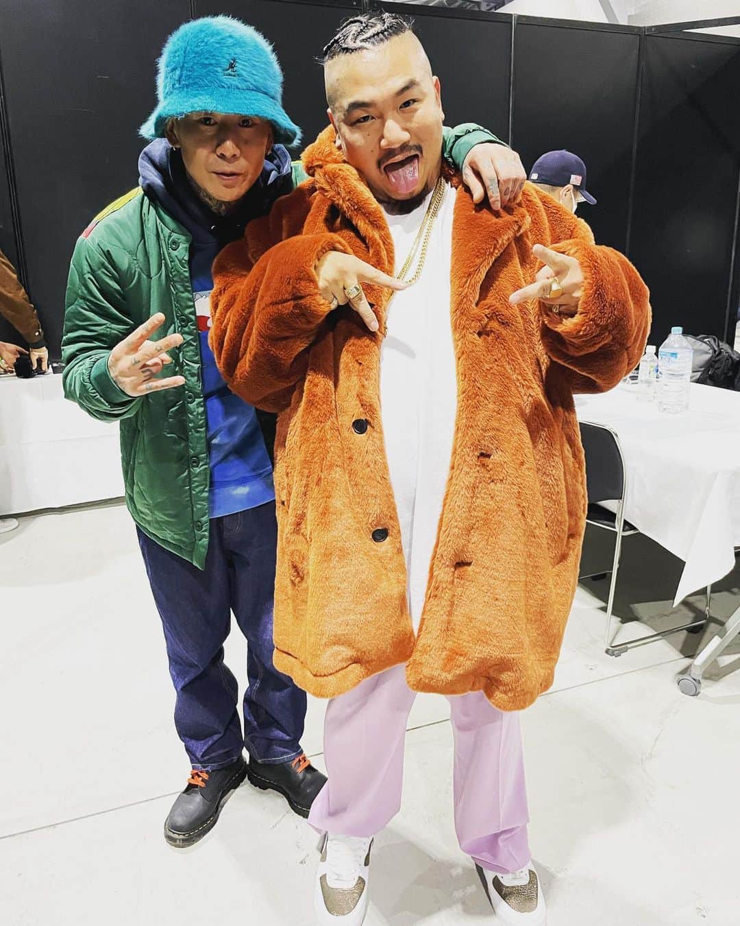 孫GONGのインスタグラム：「respect🤝京都🔥  @anarchyrrr  @japanese_magenese_official  🔥🔥🔥」
